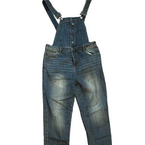 Forever 21 Womens Denim Overalls - USED / SIZE MEDIUM